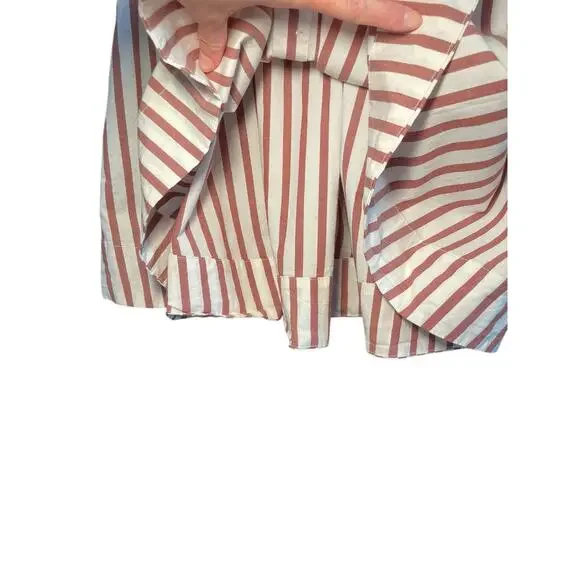 Boden Women 4 Anastasia Shirt Dress‎ Tie Waist Brown Conker/Ivory Button Up - Picture 10 of 17